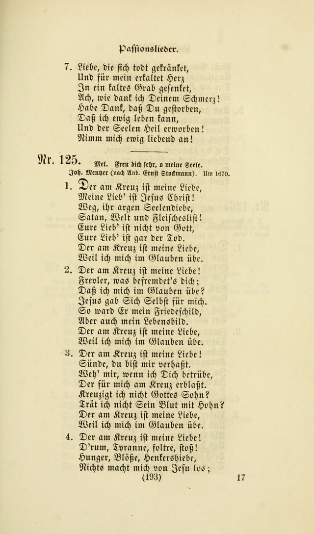 Deutsches Gesangbuch: eine auswahl geistlicher Lieder aus allen Zeiten der Christlichen Kirche page 190