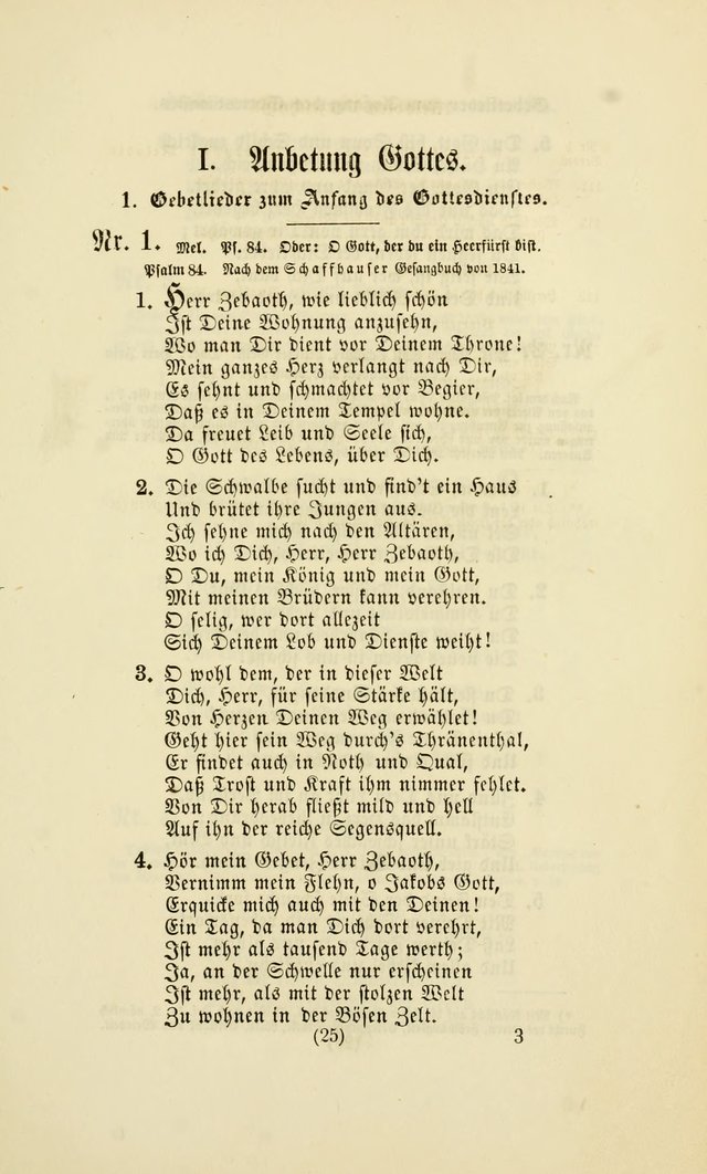 Deutsches Gesangbuch: eine auswahl geistlicher Lieder aus allen Zeiten der Christlichen Kirche page 22