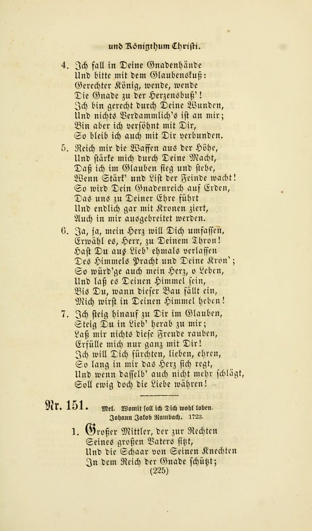 Deutsches Gesangbuch: eine auswahl geistlicher Lieder aus allen Zeiten der Christlichen Kirche page 222