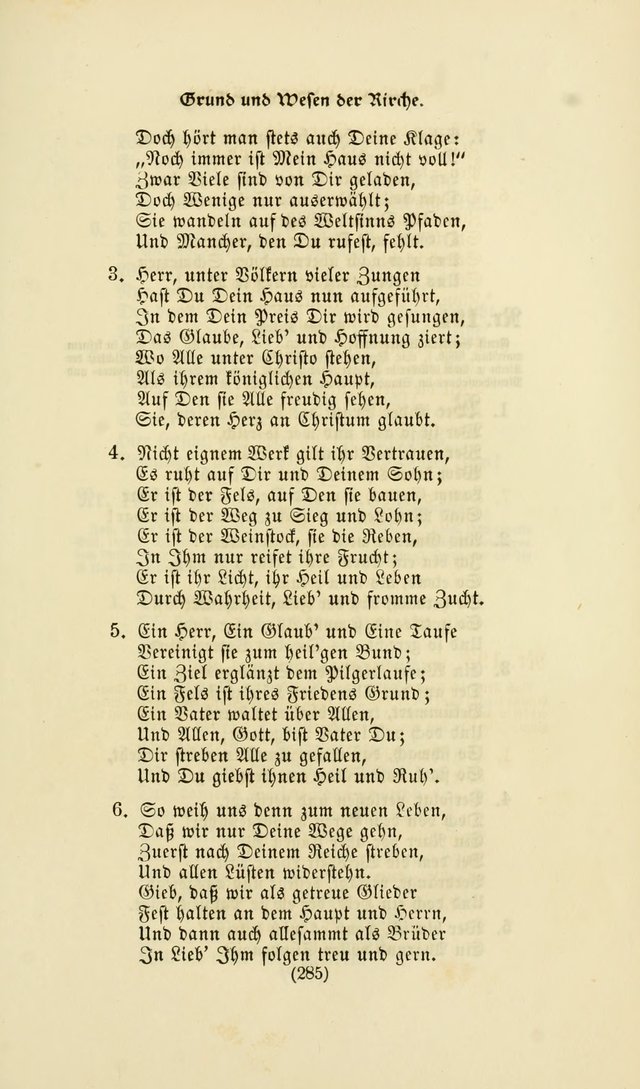 Deutsches Gesangbuch: eine auswahl geistlicher Lieder aus allen Zeiten der Christlichen Kirche page 282