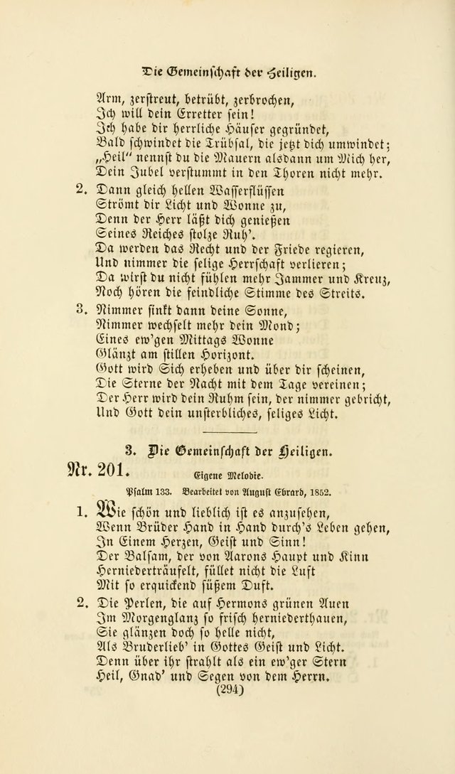 Deutsches Gesangbuch: eine auswahl geistlicher Lieder aus allen Zeiten der Christlichen Kirche page 291