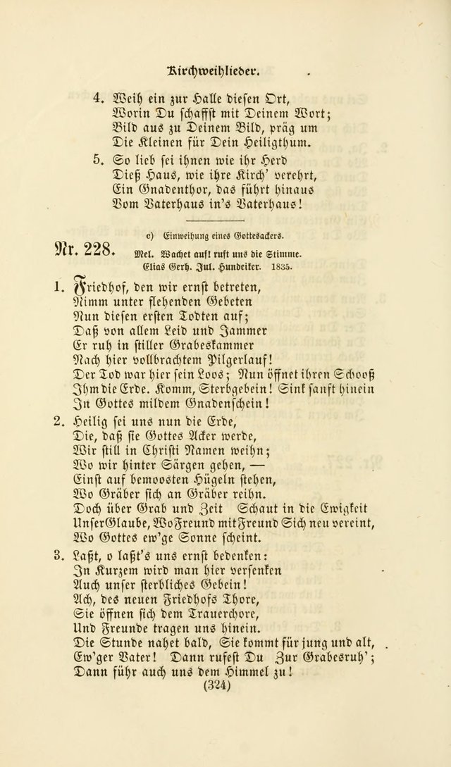 Deutsches Gesangbuch: eine auswahl geistlicher Lieder aus allen Zeiten der Christlichen Kirche page 321