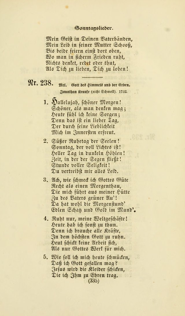 Deutsches Gesangbuch: eine auswahl geistlicher Lieder aus allen Zeiten der Christlichen Kirche page 332