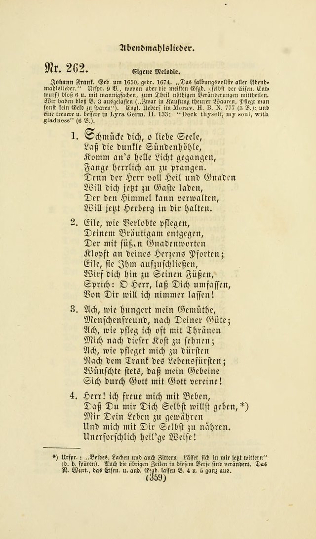 Deutsches Gesangbuch: eine auswahl geistlicher Lieder aus allen Zeiten der Christlichen Kirche page 356
