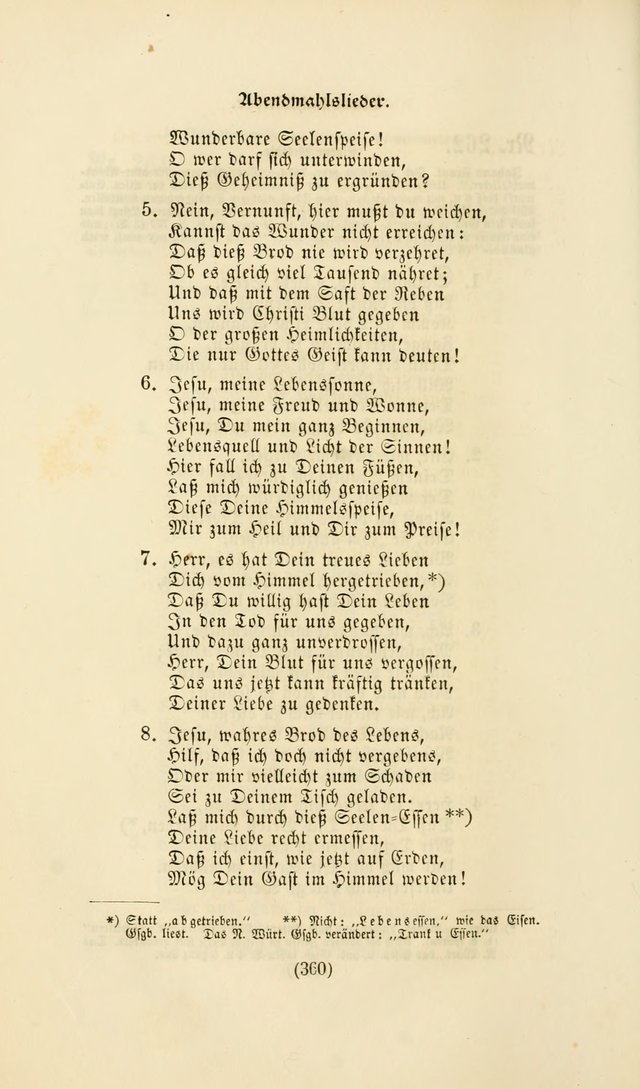 Deutsches Gesangbuch: eine auswahl geistlicher Lieder aus allen Zeiten der Christlichen Kirche page 357