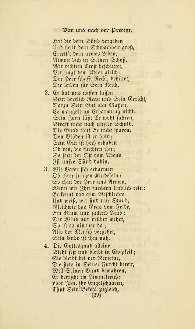 Deutsches Gesangbuch: eine auswahl geistlicher Lieder aus allen Zeiten der Christlichen Kirche page 36