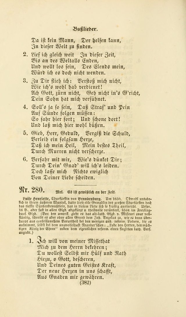Deutsches Gesangbuch: eine auswahl geistlicher Lieder aus allen Zeiten der Christlichen Kirche page 379