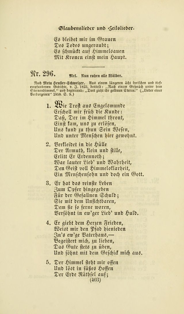 Deutsches Gesangbuch: eine auswahl geistlicher Lieder aus allen Zeiten der Christlichen Kirche page 400