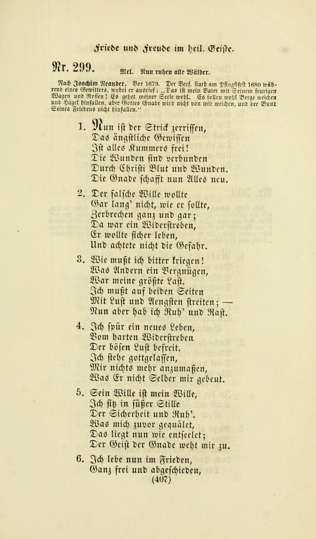 Deutsches Gesangbuch: eine auswahl geistlicher Lieder aus allen Zeiten der Christlichen Kirche page 404