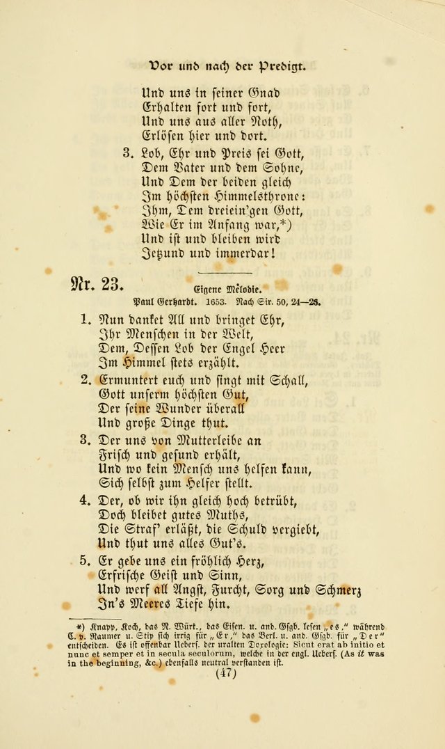 Deutsches Gesangbuch: eine auswahl geistlicher Lieder aus allen Zeiten der Christlichen Kirche page 44