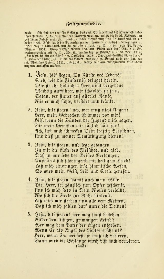 Deutsches Gesangbuch: eine auswahl geistlicher Lieder aus allen Zeiten der Christlichen Kirche page 440