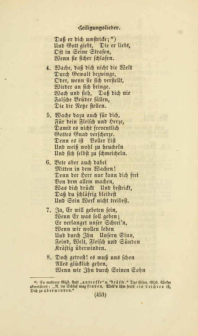 Deutsches Gesangbuch: eine auswahl geistlicher Lieder aus allen Zeiten der Christlichen Kirche page 450