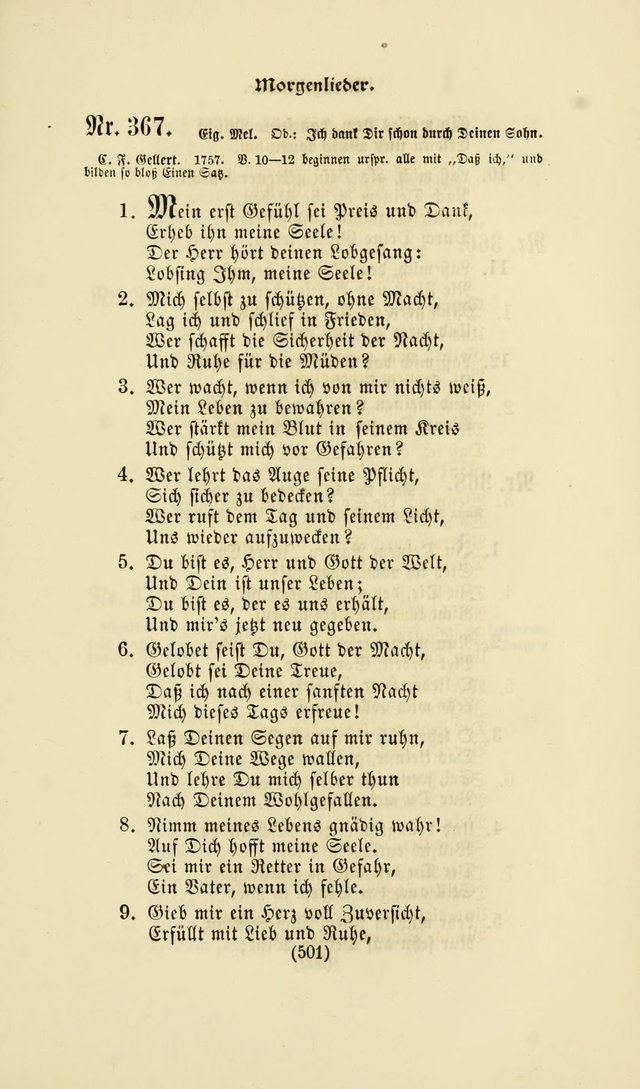 Deutsches Gesangbuch: eine auswahl geistlicher Lieder aus allen Zeiten der Christlichen Kirche page 498