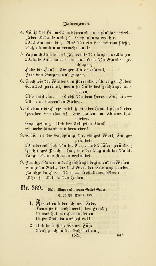 Deutsches Gesangbuch: eine auswahl geistlicher Lieder aus allen Zeiten der Christlichen Kirche page 518