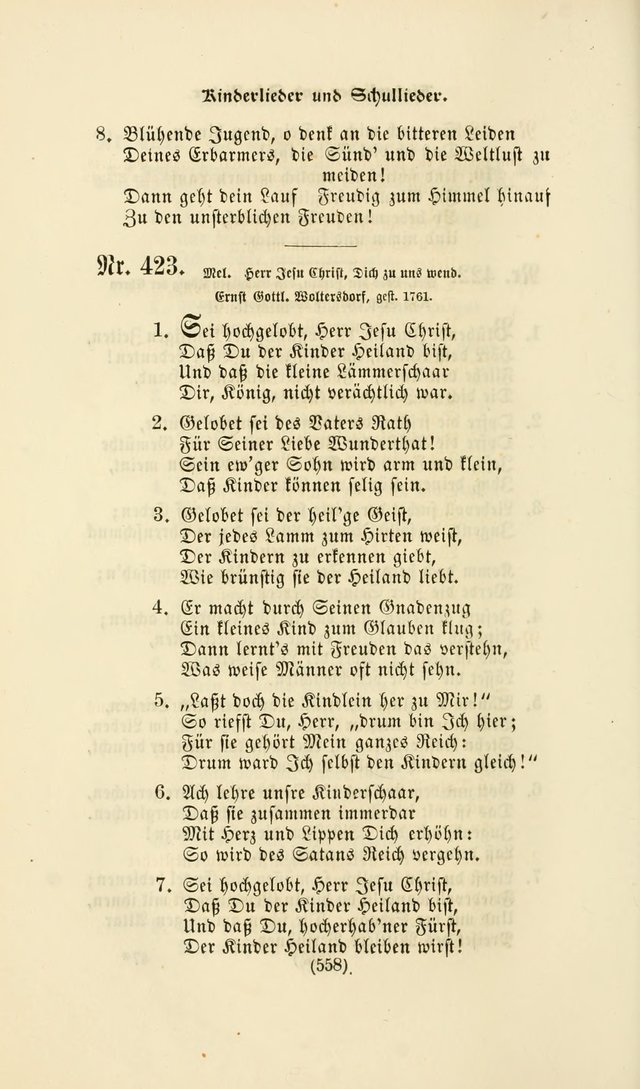 Deutsches Gesangbuch: eine auswahl geistlicher Lieder aus allen Zeiten der Christlichen Kirche page 555