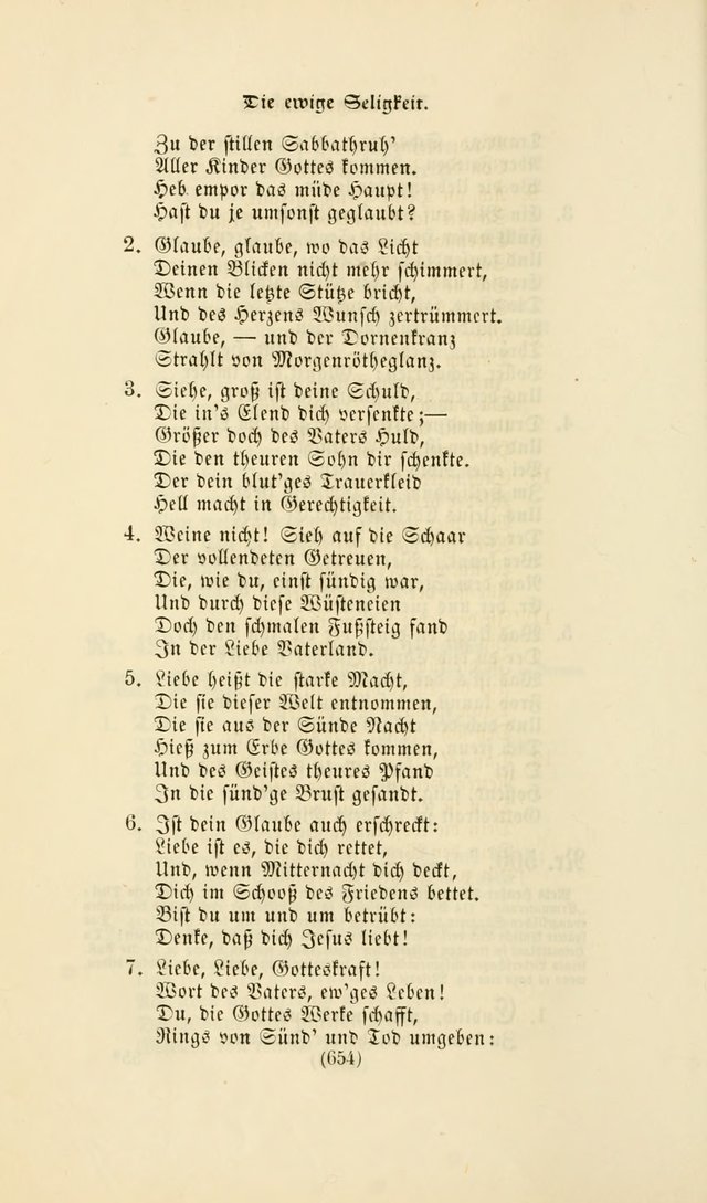 Deutsches Gesangbuch: eine auswahl geistlicher Lieder aus allen Zeiten der Christlichen Kirche page 651