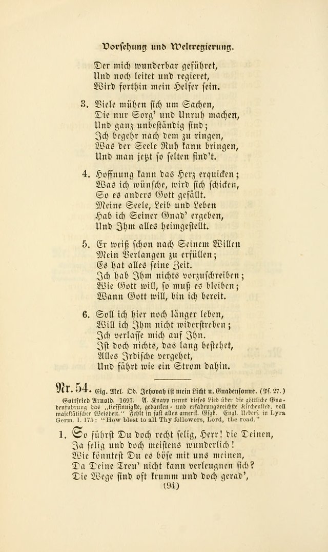 Deutsches Gesangbuch: eine auswahl geistlicher Lieder aus allen Zeiten der Christlichen Kirche page 91