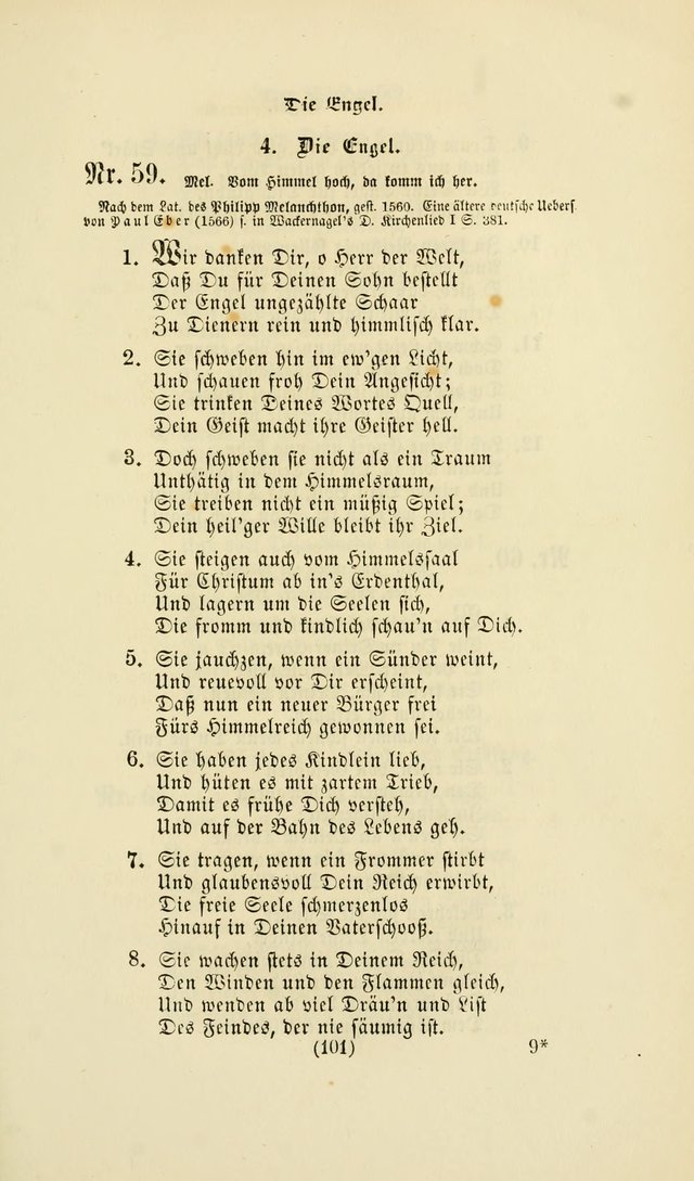 Deutsches Gesangbuch: eine auswahl geistlicher Lieder aus allen Zeiten der Christlichen Kirche page 98