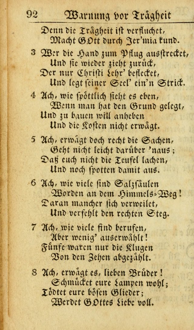 Die Geistliche Viole: oder, eine kleine Sammlung alter und neuer Geistreicher Lieder. 7th ed. page 103