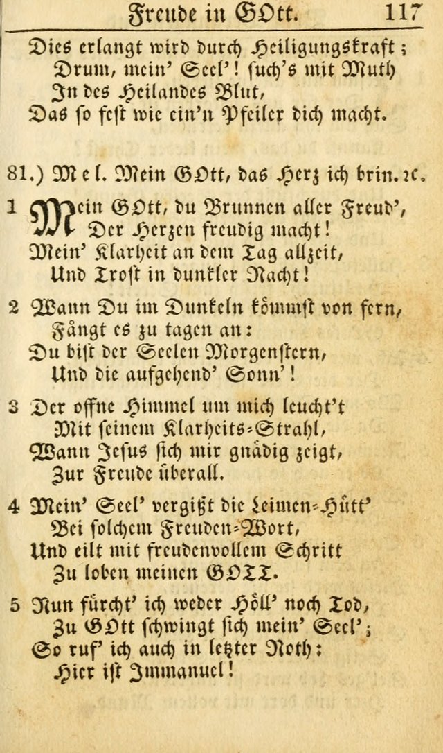 Die Geistliche Viole: oder, eine kleine Sammlung alter und neuer Geistreicher Lieder. 7th ed. page 128
