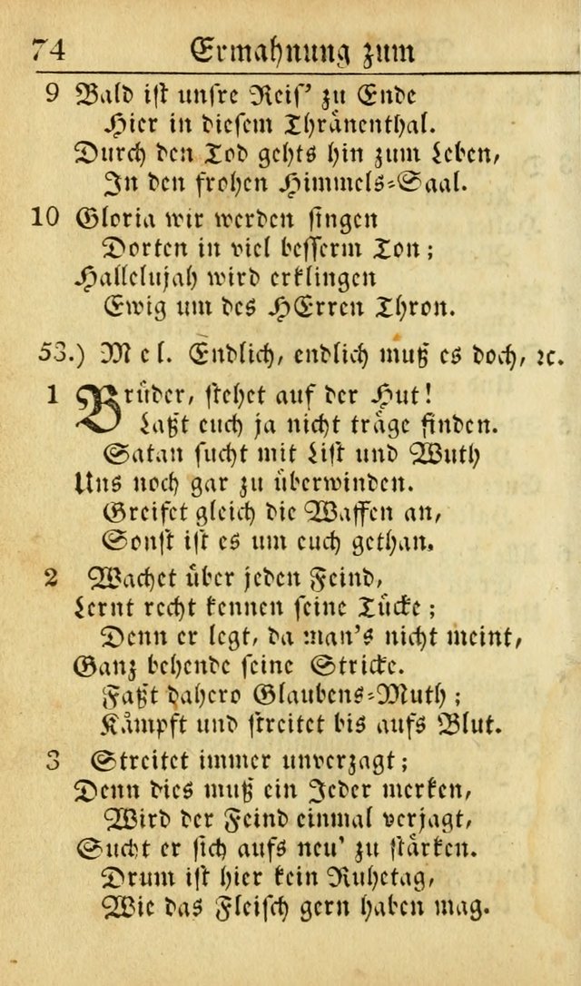 Die Geistliche Viole: oder, eine kleine Sammlung alter und neuer Geistreicher Lieder. 7th ed. page 85