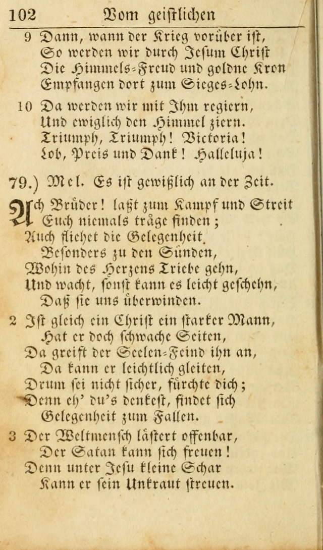 Die Geistliche Viole: oder, eine kleine Sammlung Geistreicher Lieder (10th ed.) page 111