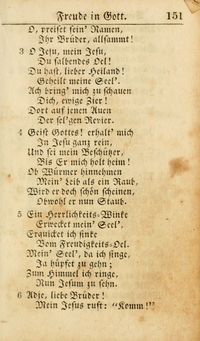 Die Geistliche Viole: oder, eine kleine Sammlung Geistreicher Lieder (10th ed.) page 160