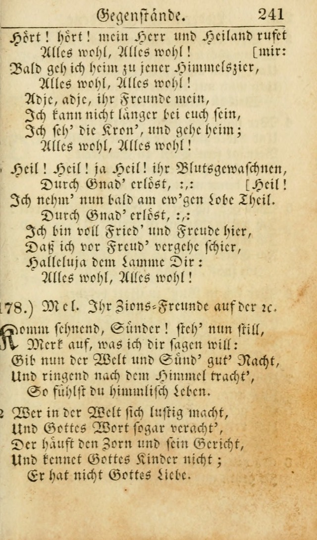 Die Geistliche Viole: oder, eine kleine Sammlung Geistreicher Lieder (10th ed.) page 250