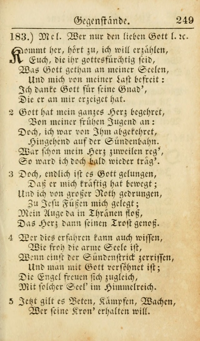 Die Geistliche Viole: oder, eine kleine Sammlung Geistreicher Lieder (10th ed.) page 258
