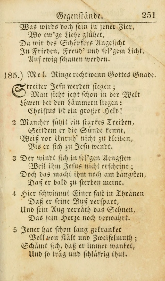 Die Geistliche Viole: oder, eine kleine Sammlung Geistreicher Lieder (10th ed.) page 260