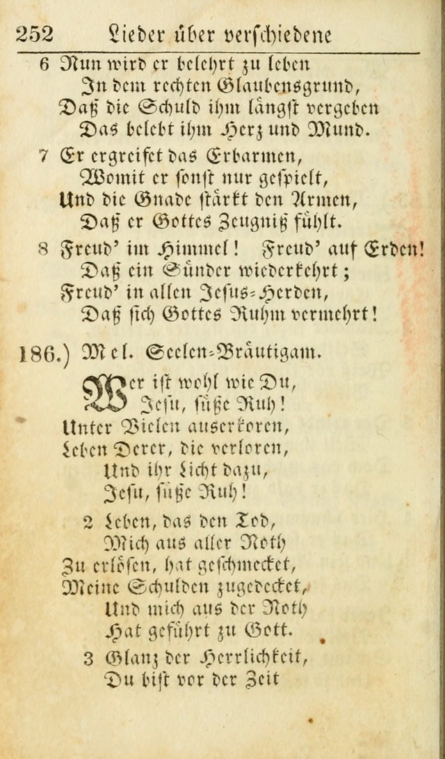 Die Geistliche Viole: oder, eine kleine Sammlung Geistreicher Lieder (10th ed.) page 261