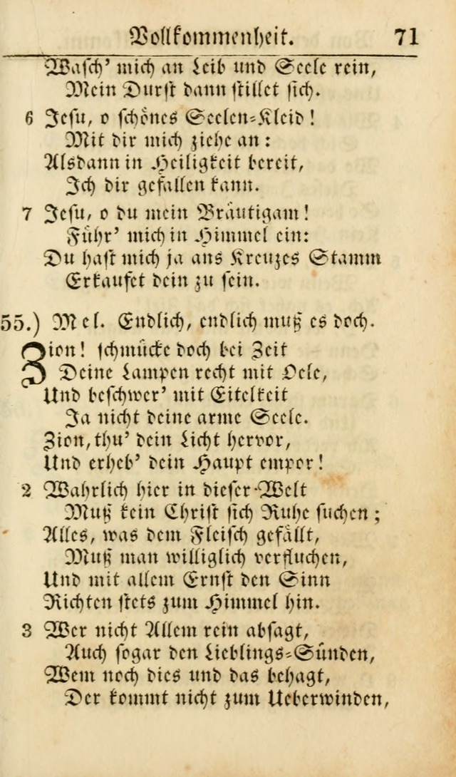 Die Geistliche Viole: oder, eine kleine Sammlung Geistreicher Lieder (10th ed.) page 80