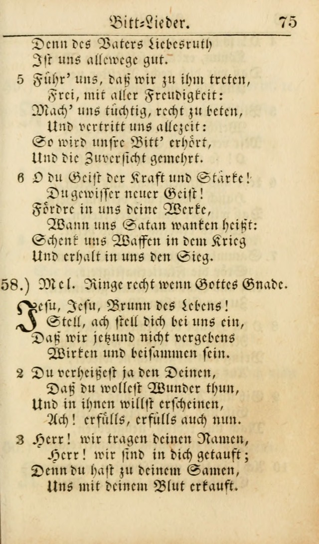 Die Geistliche Viole: oder, eine kleine Sammlung Geistreicher Lieder (10th ed.) page 84