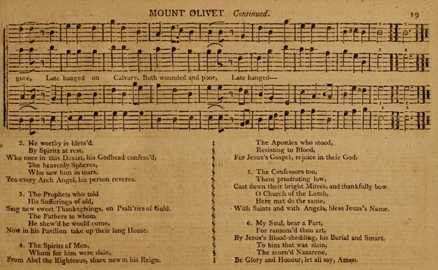 The Delights of Harmony; or, Norfolk Compiler: being a new collection of psalm tunes, hymns and anthems with a variety of set pieces, from the most approved American and European authors... page 19