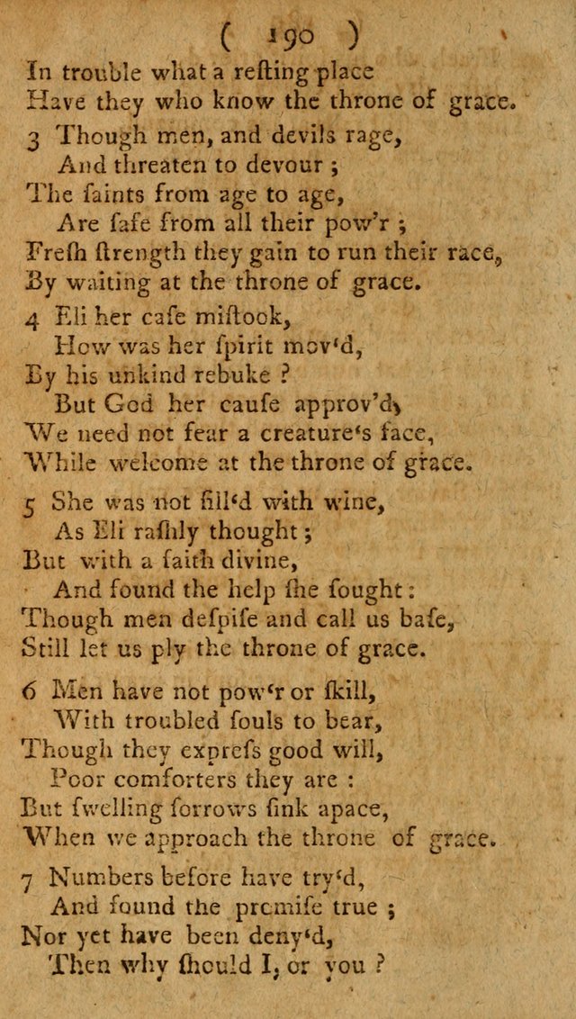 Divine Hymns or Spiritual Songs, for the use of religious assemblies and private Christians: being a collection page 195