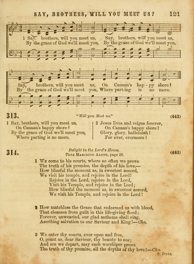 The Devotional Hymn and Tune Book: for social and public worship page 121