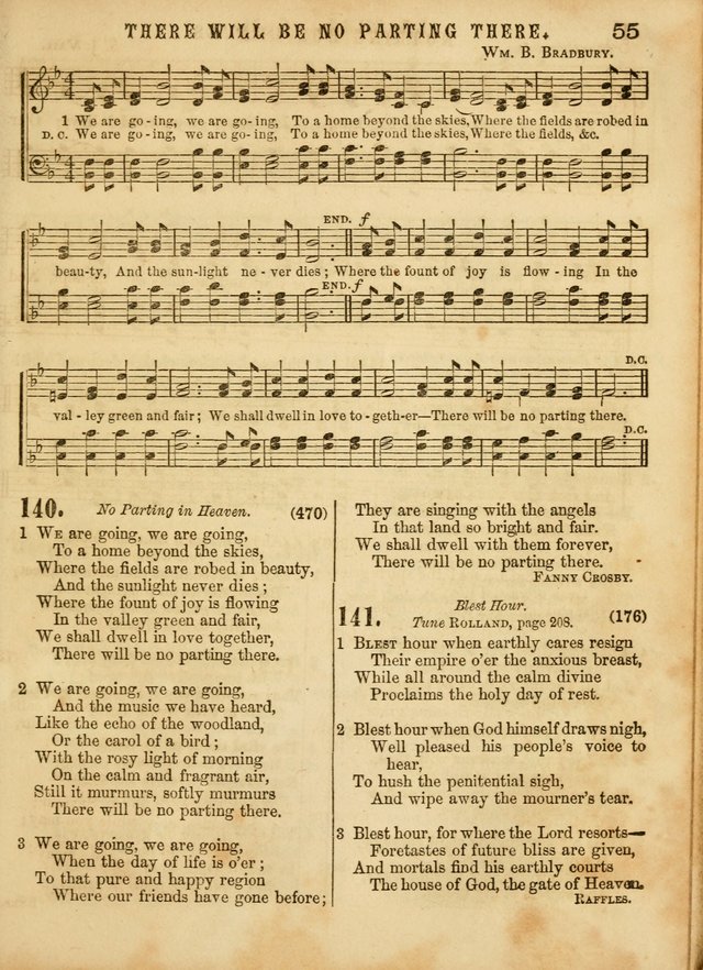 The Devotional Hymn and Tune Book: for social and public worship page 55