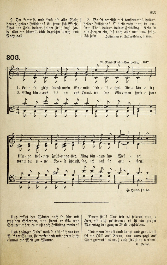 Deutsches Liederbuch: Sammlung von Chorälen und Liedern für Schule und Haus  306. Leise zieht durch mein Gemüt | Hymnary.org