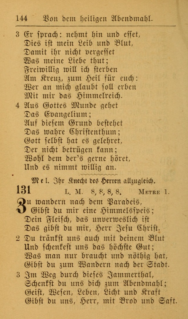 Die allgemeine Lieder-Sammlung zum privat und öffentlichen Gottes-Dienst: mit fleiß zusammengetragen (2nd Aufl.) page 144