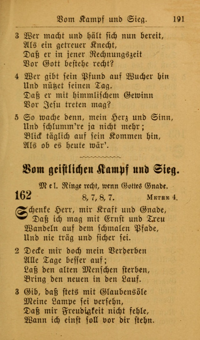 Die allgemeine Lieder-Sammlung zum privat und öffentlichen Gottes-Dienst: mit fleiß zusammengetragen (2nd Aufl.) page 191