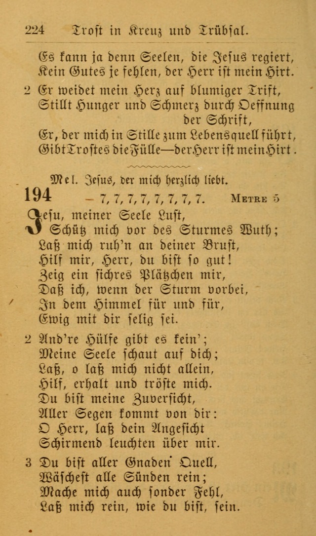 Die allgemeine Lieder-Sammlung zum privat und öffentlichen Gottes-Dienst: mit fleiß zusammengetragen (2nd Aufl.) page 224