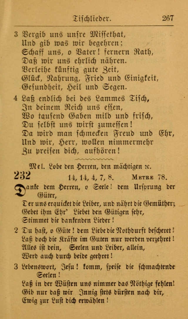 Die allgemeine Lieder-Sammlung zum privat und öffentlichen Gottes-Dienst: mit fleiß zusammengetragen (2nd Aufl.) page 267