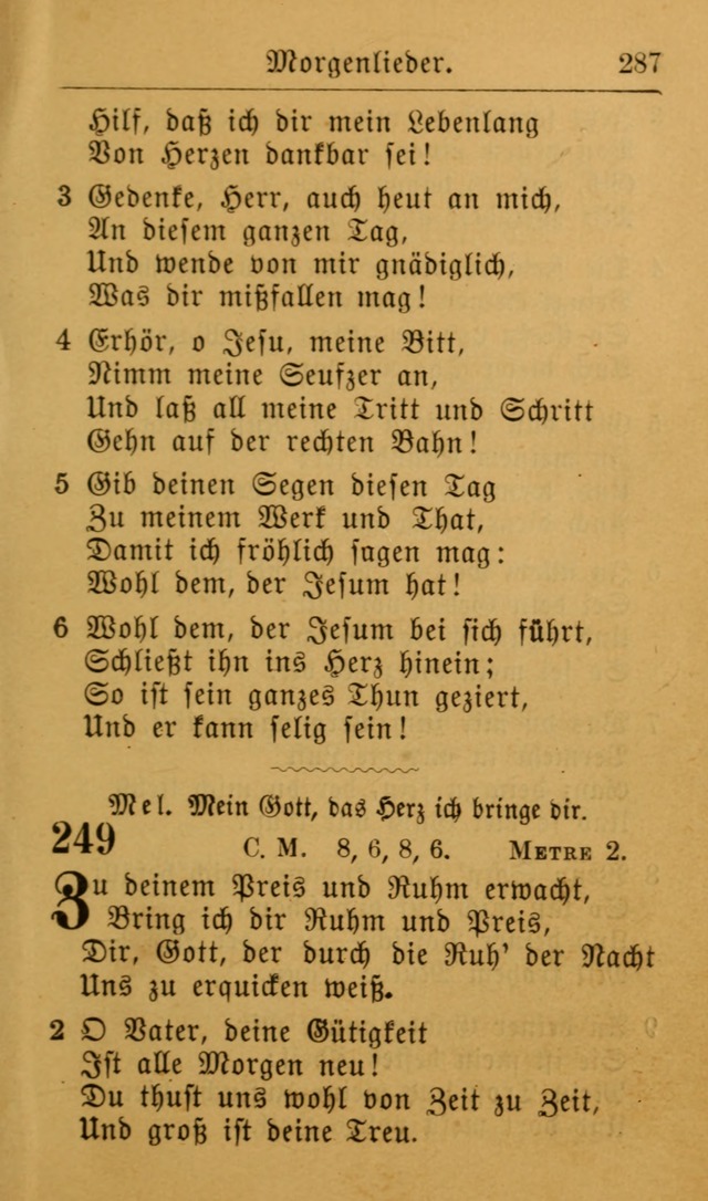 Die allgemeine Lieder-Sammlung zum privat und öffentlichen Gottes-Dienst: mit fleiß zusammengetragen (2nd Aufl.) page 287