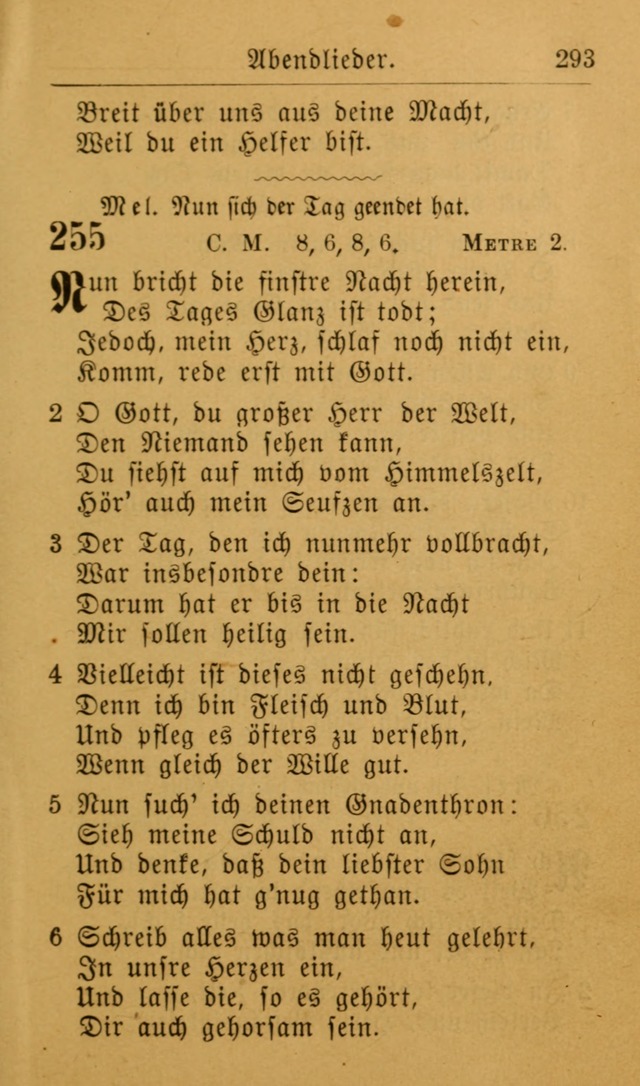 Die allgemeine Lieder-Sammlung zum privat und öffentlichen Gottes-Dienst: mit fleiß zusammengetragen (2nd Aufl.) page 293