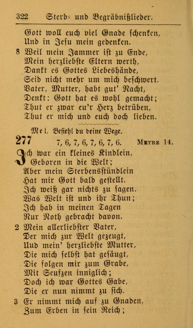 Die allgemeine Lieder-Sammlung zum privat und öffentlichen Gottes-Dienst: mit fleiß zusammengetragen (2nd Aufl.) page 322