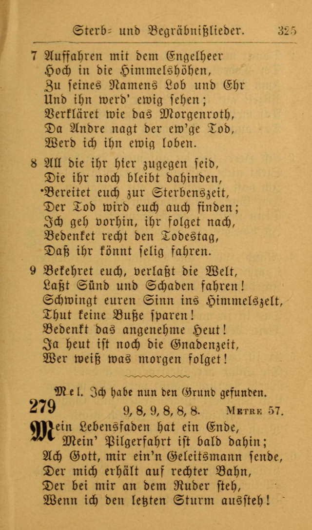 Die allgemeine Lieder-Sammlung zum privat und öffentlichen Gottes-Dienst: mit fleiß zusammengetragen (2nd Aufl.) page 325