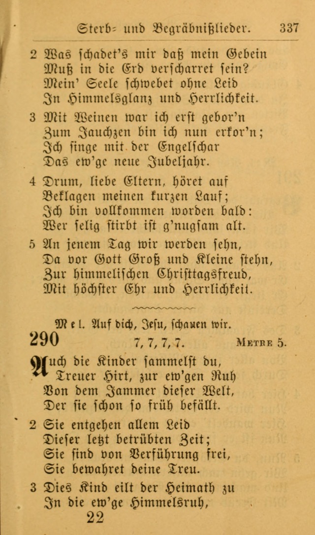 Die allgemeine Lieder-Sammlung zum privat und öffentlichen Gottes-Dienst: mit fleiß zusammengetragen (2nd Aufl.) page 337