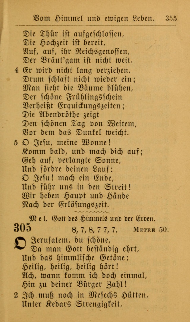 Die allgemeine Lieder-Sammlung zum privat und öffentlichen Gottes-Dienst: mit fleiß zusammengetragen (2nd Aufl.) page 355