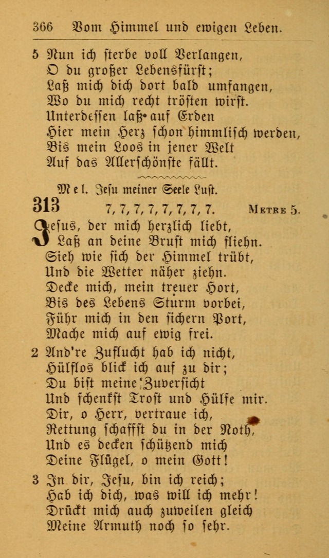 Die allgemeine Lieder-Sammlung zum privat und öffentlichen Gottes-Dienst: mit fleiß zusammengetragen (2nd Aufl.) page 366