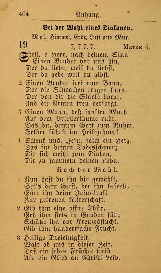 Die allgemeine Lieder-Sammlung zum privat und öffentlichen Gottes-Dienst: mit fleiß zusammengetragen (2nd Aufl.) page 404